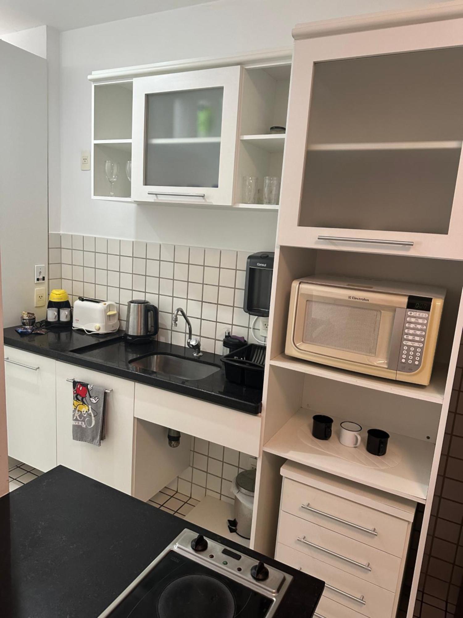 Flat Em Santos No Gonzaga A Tres Quadras Da Praia Екстер'єр фото